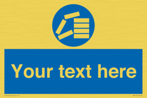 Custom Stack Correctly Sign